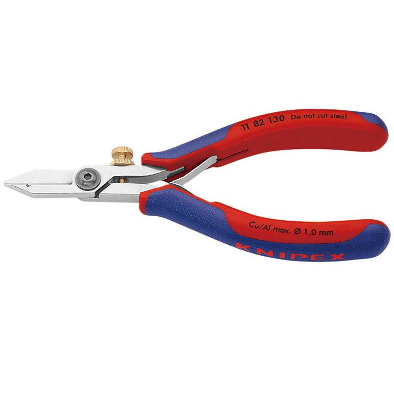 クニペックス エレクトロニクスワイヤーストリッパー 140mm KNIPEX 11 82 130 返品種別B_1