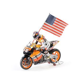 ミニチャンプス 1/ 12 ホンダ RC211V ニッキー・ヘイデン ワールド