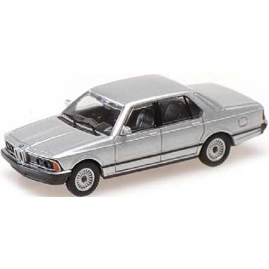 ミニチャンプス 1/ 87 BMW 733I (E23) 1977 シルバー(870020401