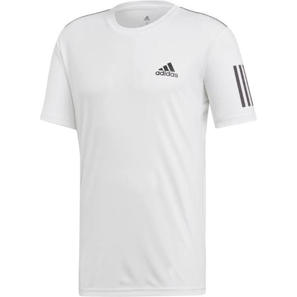 adidas club 3 stripes tee