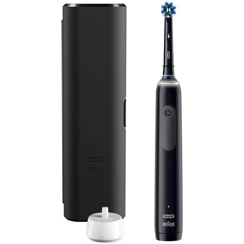 ブラウン 電動歯ブラシ(ブラック) BRAUN Oral-B(オーラルB) PRO2 2500 D5055133XBK 返品種別A｜joshin｜02