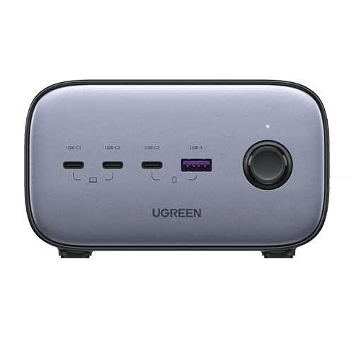 UGREEN(ユーグリーン) PD対応 DigiNest Pro 100W (USB-C×3ポート USB-A×1ポート AC差込口×3口)充電器 40900 返品種別A｜joshin｜02