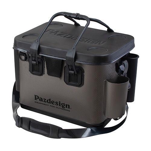 パズデザイン Pslバッカン6 タイプe ロッドホルダー2本 小物用ポケット Lサイズ ガンメタブラック Pazdesign Psl Bakkan Vi Type E Pac 327 L 返品種別a メール便無料