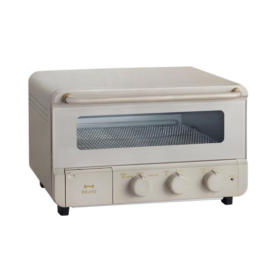 BRUNO トースター・オーブン BOE067-GRGグレージュ　新品 BRUNO ブルーノ オーブントースター グレージュ スチーム
