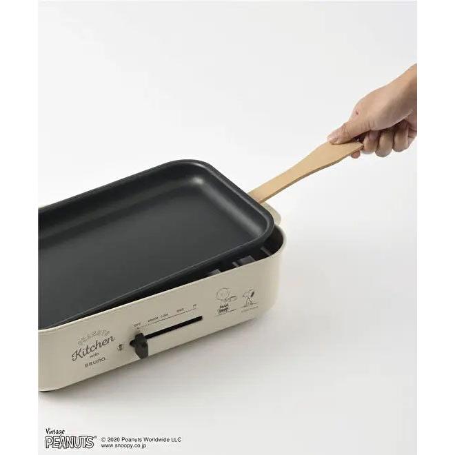 BRUNO ブルーノ PEANUTSコンパクトホットプレート エクリュ
