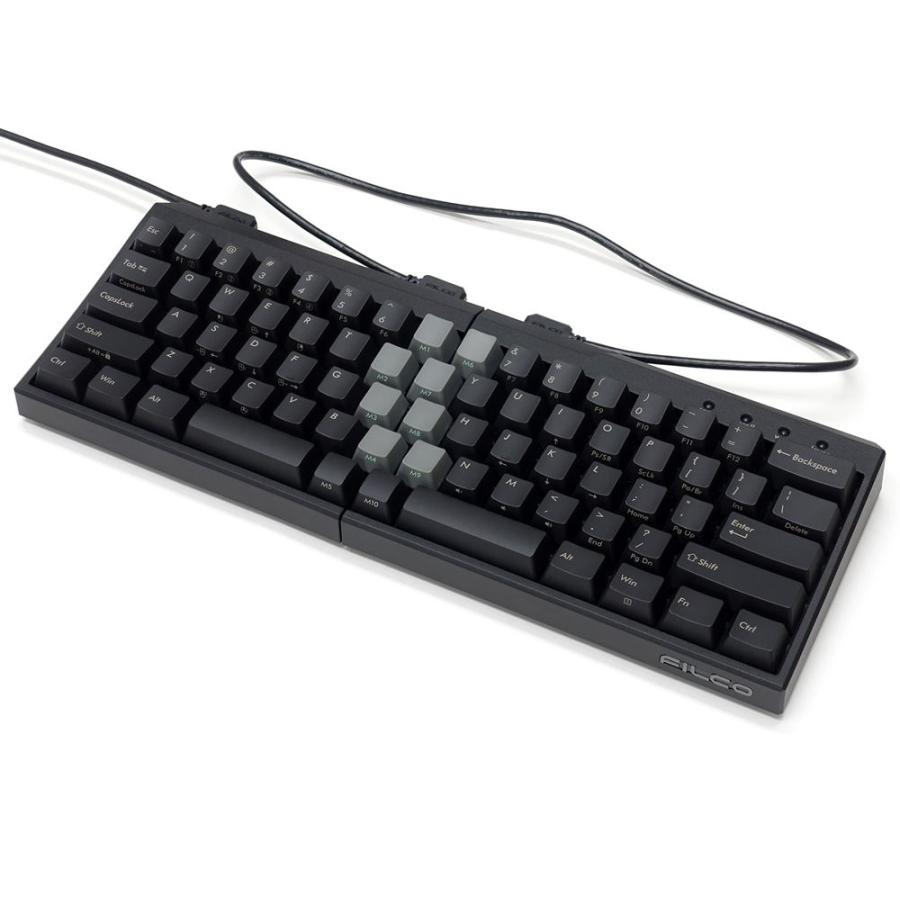 FILCO Majestouch Xacro M10SP 72US 赤軸・英語 US ASCII・マクロ対応・左右分割型 FKBXS72MRL/ EB 返品種別A｜joshin｜02