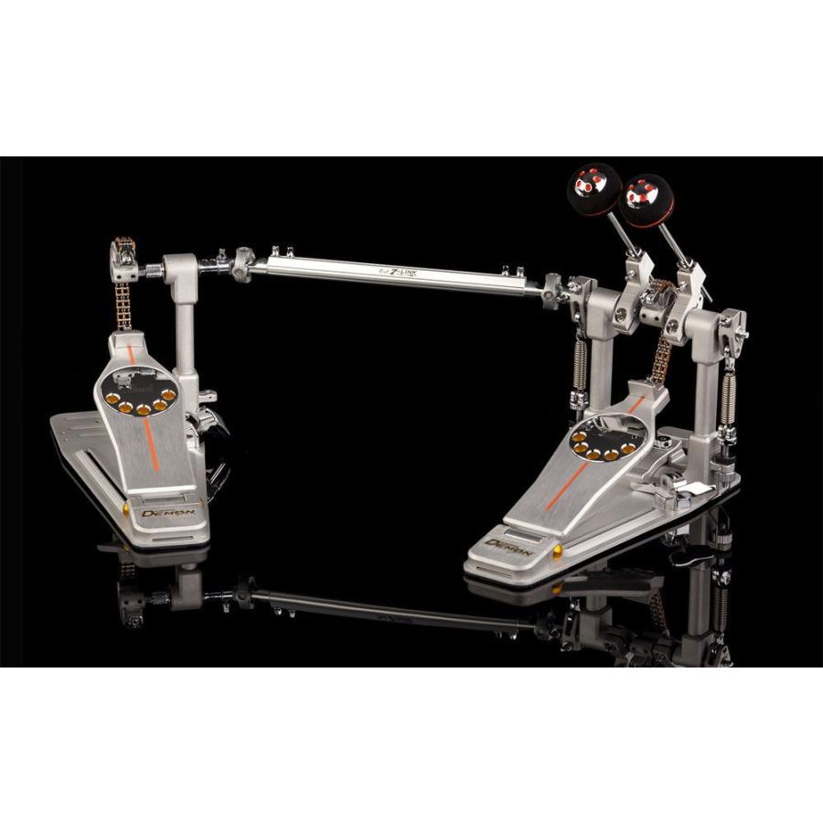 最前線の Pearl P-3002C Eliminator Demon Chain Double Pedal 新品