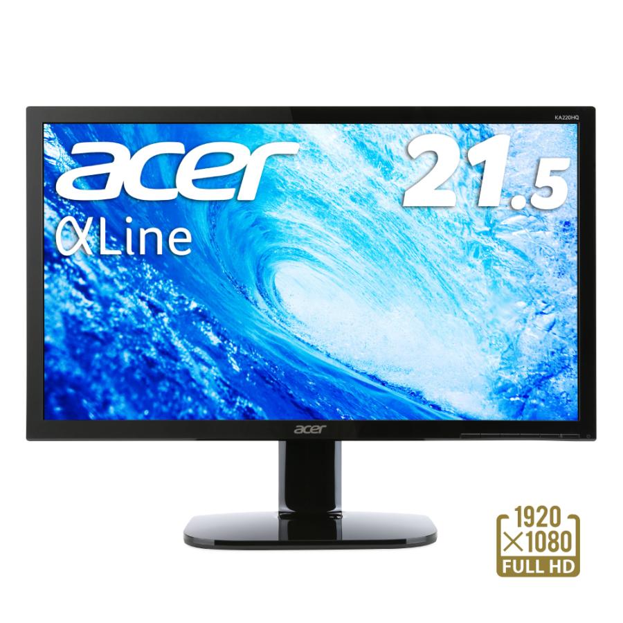 Acer 全商品オープニング価格 エイサー 21.5型 液晶ディスプレイ※web限定品 AlphaLine 返品種別A14 800円 人気デザイナー KA220HQbid KA0シリーズ
