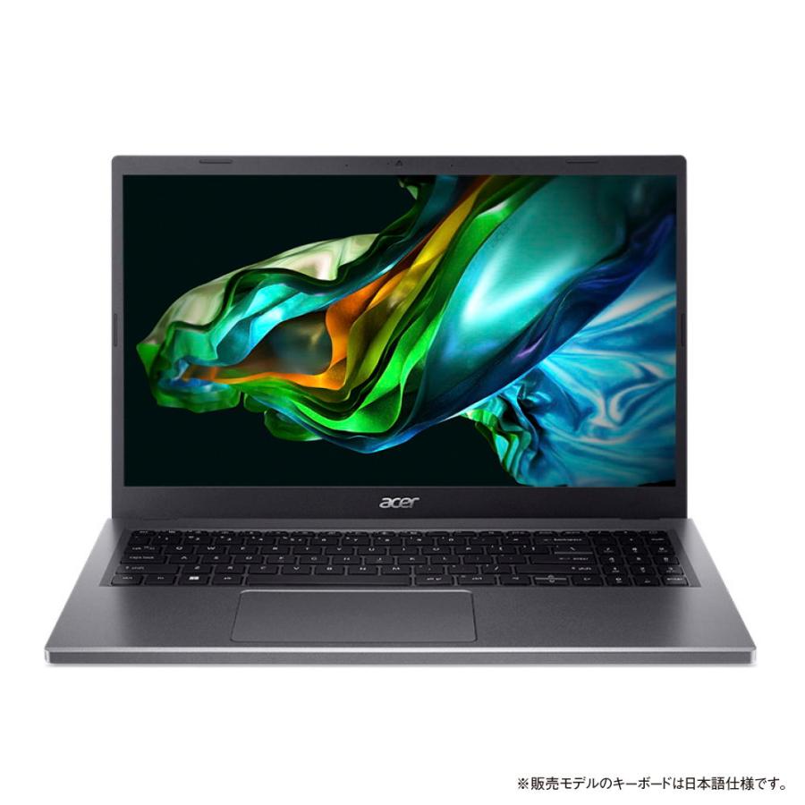 Acer(エイサー) 15.6型ノートパソコン Aspire 5(Core i7/  メモリ 8GB/  512GB SSD) スチールグレイ A515-58P-N78Y 返品種別A｜joshin｜11