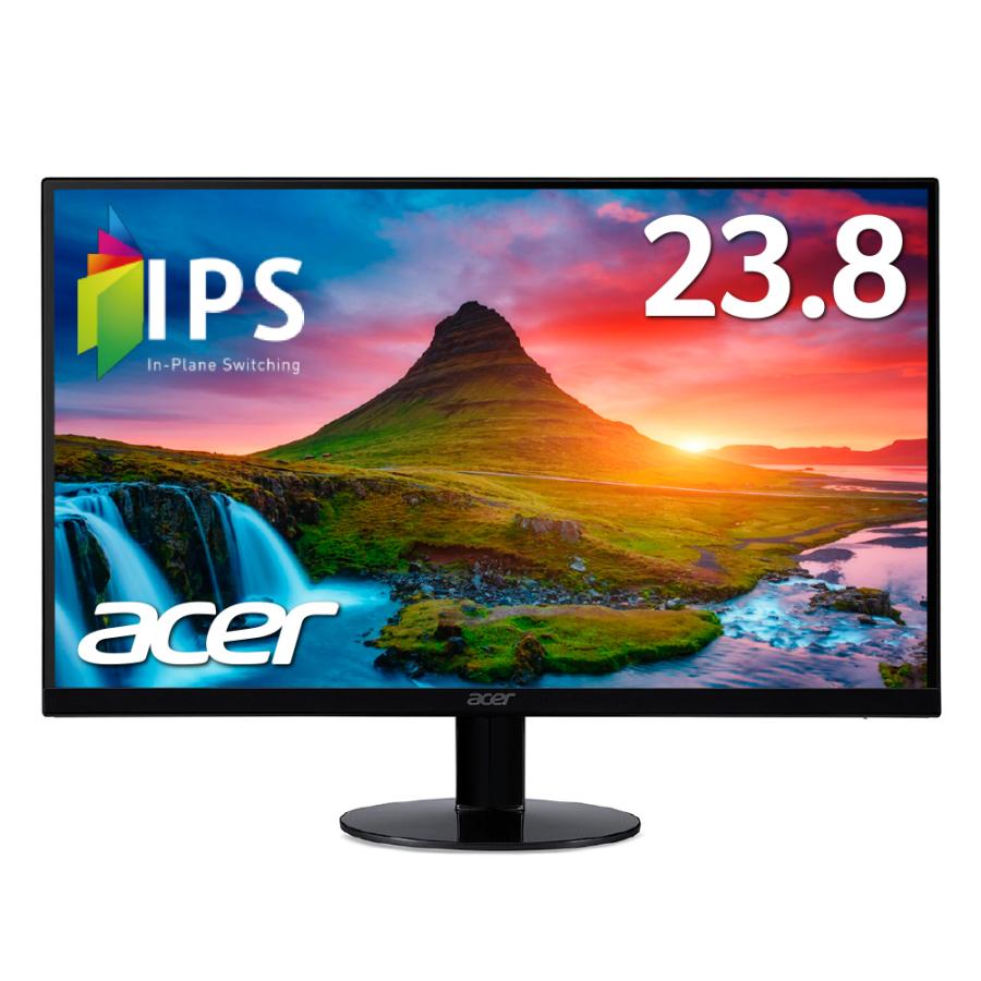 Acer 爆買いセール エイサー 23.8型ワイド 液晶ディスプレイ※web限定品 返品種別A AlphaLine 信託 SA240YAbmi