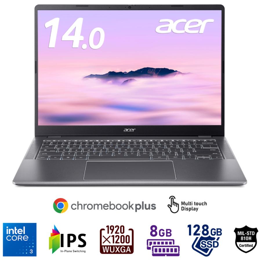 acer（エイサー） Acer｜エイサー 14型ノートパソコン Chromebook Plus 
