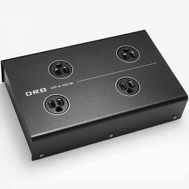 オーブ 3P-4口電源タップ(ロジウムメッキタイプ) ORB Pure Audio DP-4 
