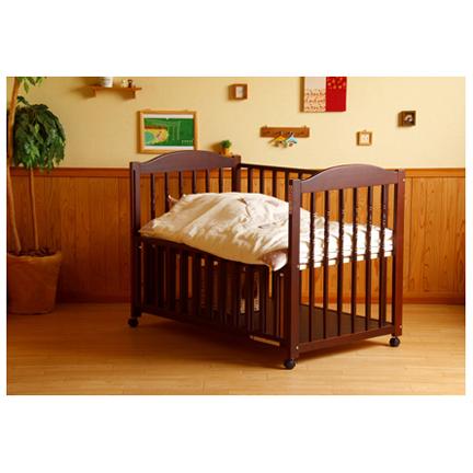 【ベッドガード付】石崎家具 ベビーベッド エリーゼ 楽天市場】日本製 ベビーベッド 「エリーゼ」 ふとんセット 布団