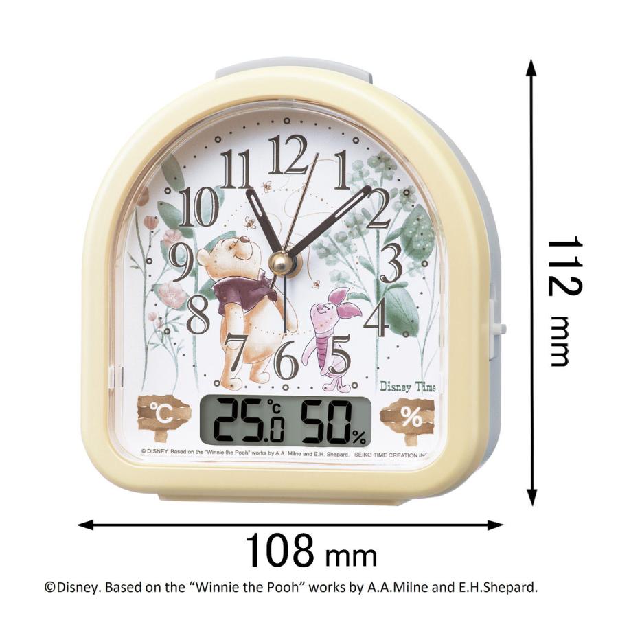 セイコータイムクリエーション 目覚まし時計seiko 温度湿度付きディズニー目ざまし時計 Fd 484 Y 返品種別a Joshin Web 通販 Paypayモール