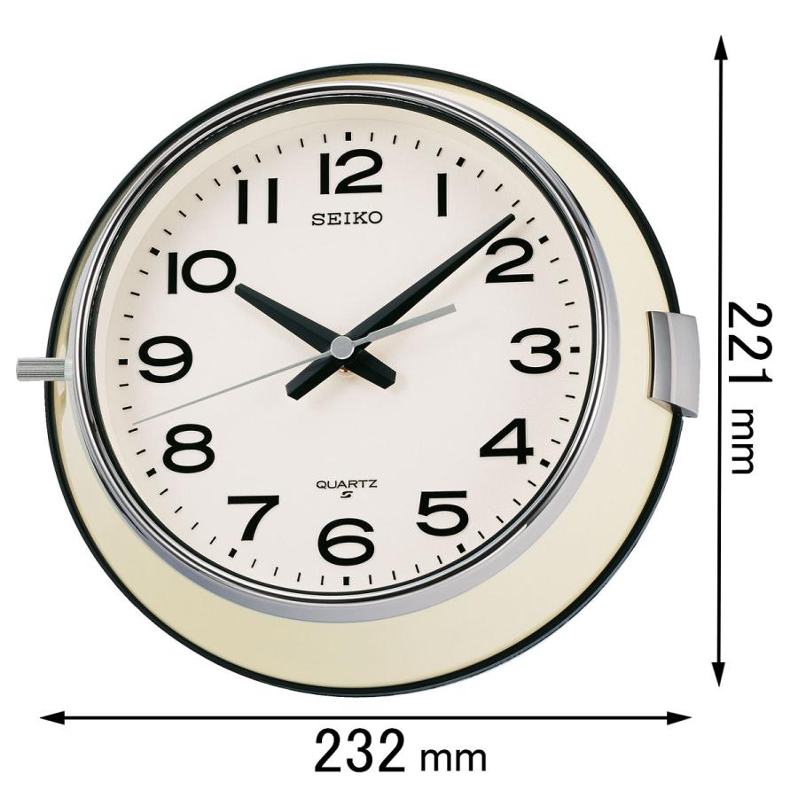 SEIKO セイコー 掛け時計 KX-816-W 返品種別A : Joshin web