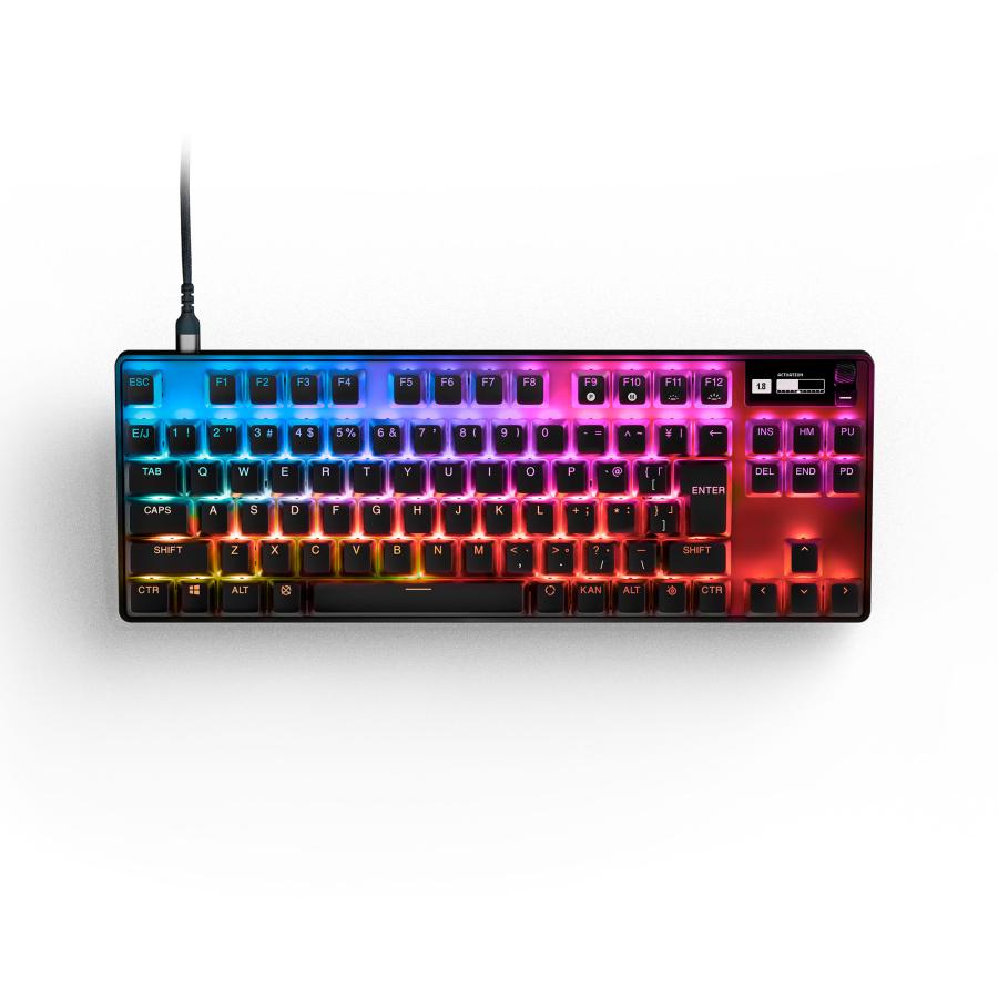SteelSeries メカニカルゲーミングキーボード 日本語配列 テンキーレス