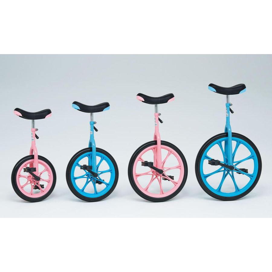 TOEI LIGHT 一輪車 14インチ ピンク 新品未使用　専用スタンド付属 TOEI LIGHT（トーエイライト） ノーパンク一輪車14(ピンク・14インチ