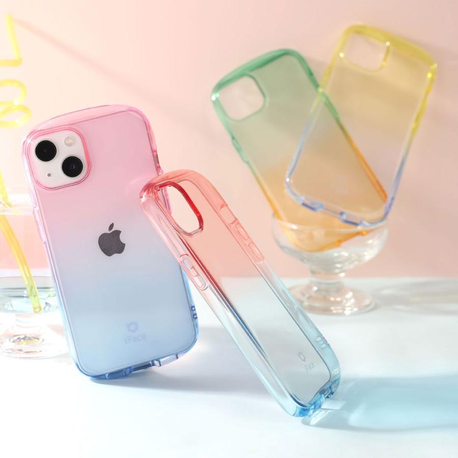 Hamee iPhone SE(第3/ 2世代)/ 8/ 7用 TPUケース IFACE LOOK IN CLEAR LOLLY(フォレスト/ アプリコット) iFace Look in Clear Lolly 41-941737 返品種別A｜joshin｜06