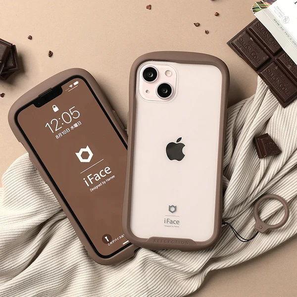 【美品】iPhone 12 iFaceブラウンケース付き 美品】iPhone 12 iFaceブラウンケース付き スマホケース 頑丈