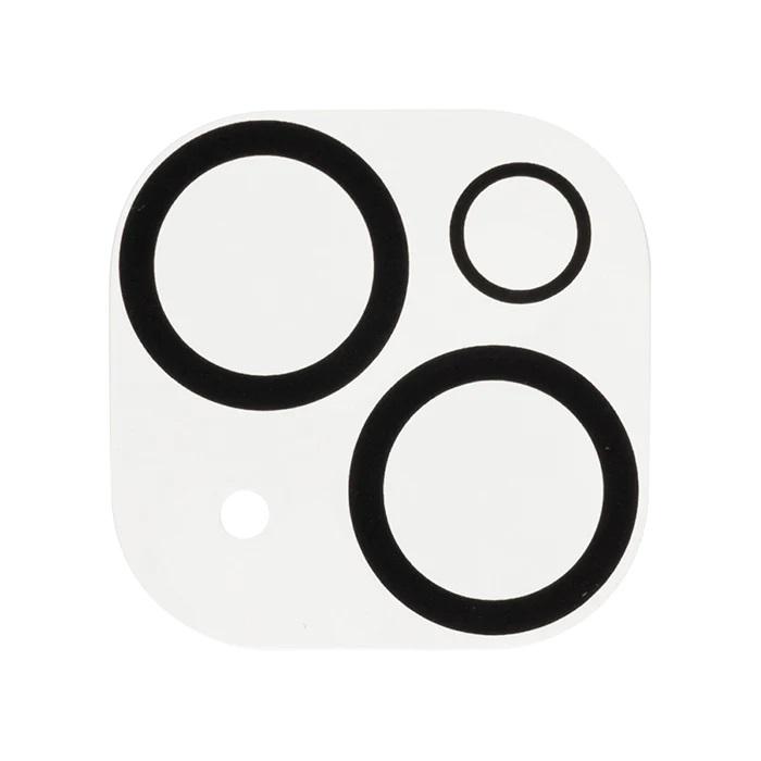 Hamee iPhone15(6.1inch/ 2眼)/  iPhone15 Plus(6.7inch/ 2眼)用 カメラレンズ ガラスフィルム iFace(クリア) 41-962497 返品種別A