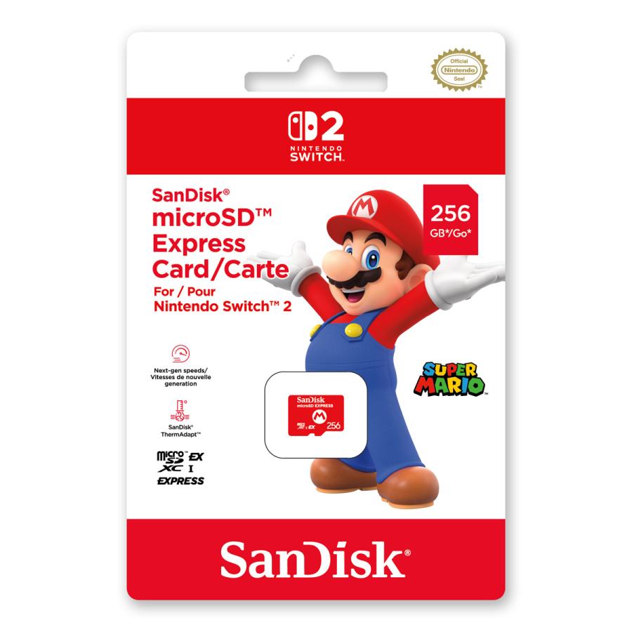 SanDisk（サンディスク） (Switch2)SanDisk microSD Express Card