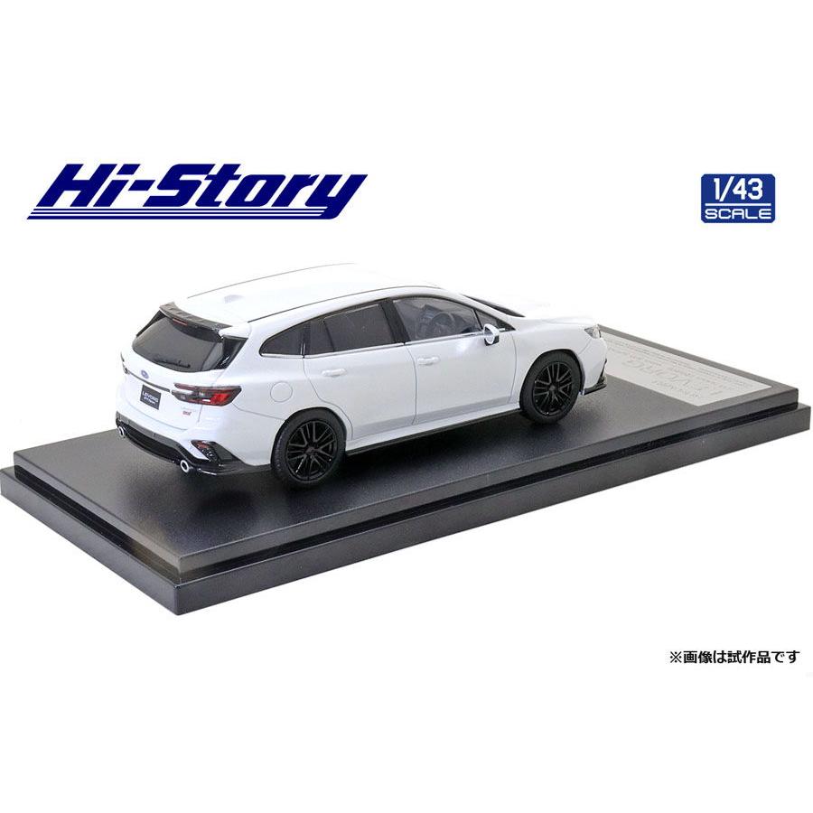 ハイストーリー 1/ 43 SUBARU LEVORG STI Sport (2020) STIスポーツパーツ クリスタルホワイト・パール(HS333WH)ミニカー 返品種別B｜joshin｜02