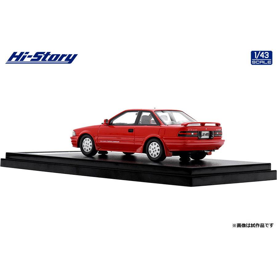 ハイストーリー 1/ 43 Toyota COROLLA LEVIN GT-Z (1987) スーパーレッドII(HS447RE)ミニカー 返品種別B｜joshin｜04