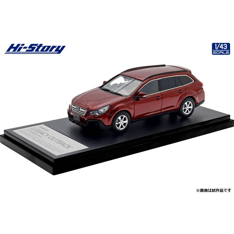 ★レガシィツーリングワゴン＆アウトバック ミニカーセット★ ハイ・ストーリー 1/ 43 SUBARU LEGACY OUTBACK 2.5i EyeSight (2012