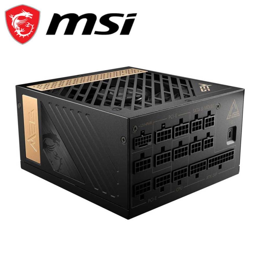 MSI MEG Ai1300P PCIE5 /ATX /Platinum 電源 【公式通販】