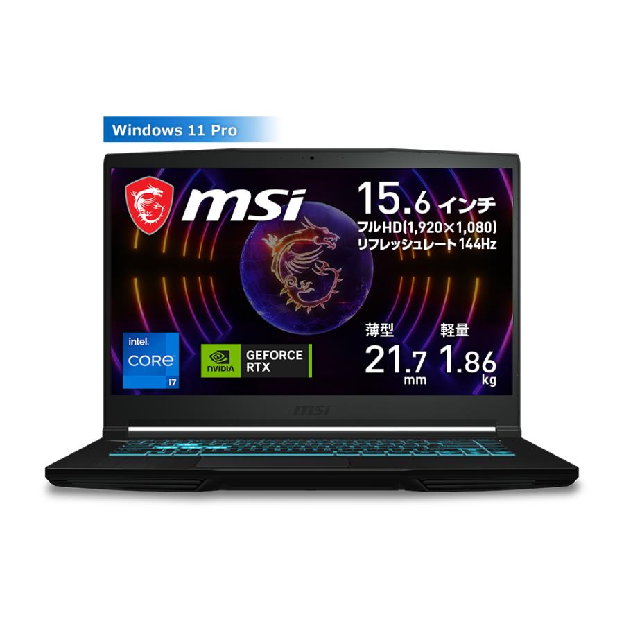 MSI MSI｜エムエスアイ 15.6型 ゲーミングノートパソコン Thin 15 B12U  