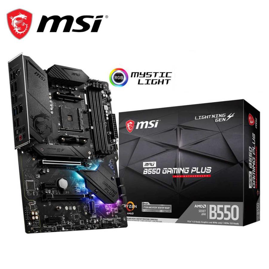 MSI MPG B550 GAMING PLUS / ATX対応マザーボード 返品種別B : Joshin 