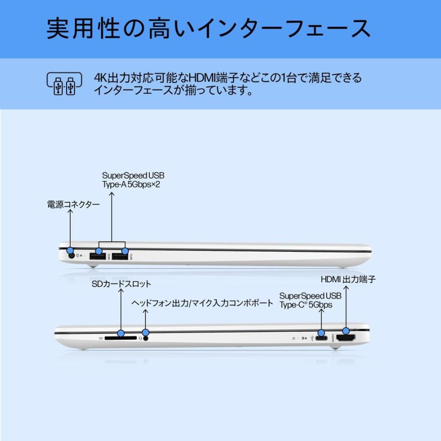 HP HP 15s-fq Core i5-1235U 16GB メモリ 512GB SSD PCIe規格 Windows 11 Wi-Fi 6 ノートパソコン 15.6型 6F8T7PA-AAAA 返品種別A｜joshin｜07