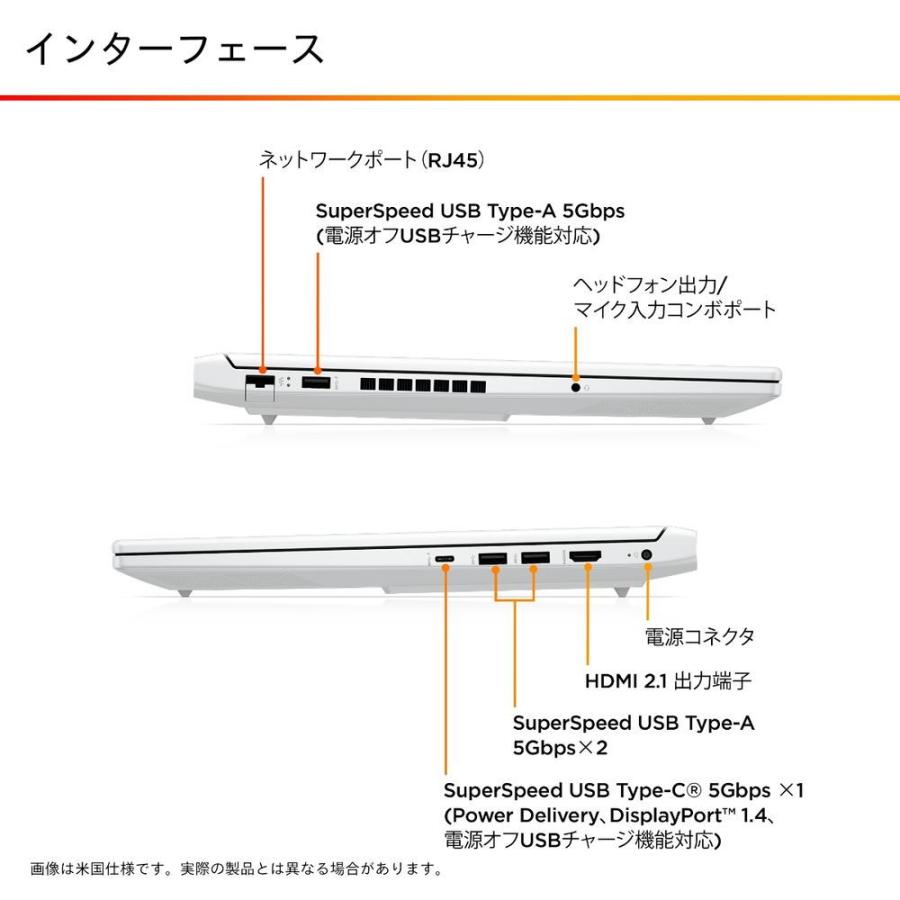 HP(エイチピー) Victus by HP 16-r0012TX G1モデル(i7/ 16GB/ 512GB/ Win11 Home/ RTX4070/ セラミックホワイト) 80B00PA-AAAT 返品種別A｜joshin｜08