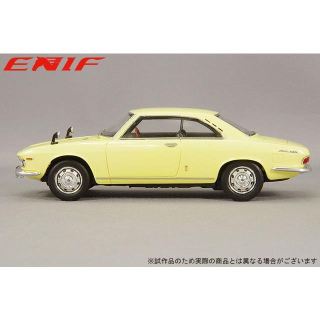 ENIF 1/ 43 マツダ ルーチェ ロータリークーペ 1969年型 ムーンライトイエロー(ENIF0063)ミニカー 返品種別Bの画像