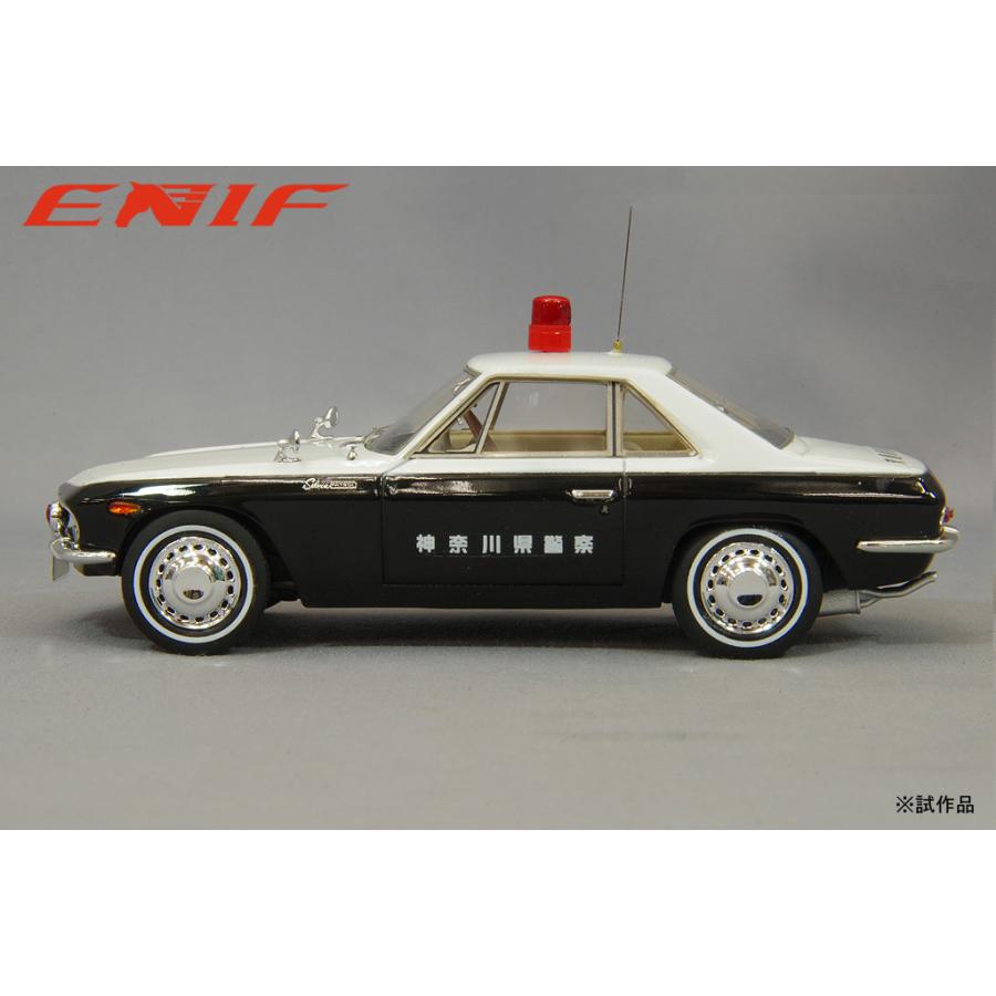 ENIF 1/ 43 日産 シルビア パトロールカー 神奈川県警 交通機動隊 No.250(ENIF0070)ミニカー 返品種別Bの画像