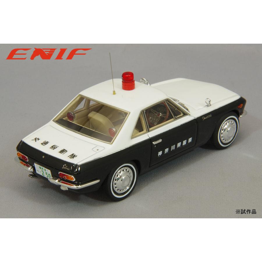 ENIF 1/ 43 日産 シルビア パトロールカー 神奈川県警 交通機動隊 No.250(ENIF0070)ミニカー 返品種別Bの画像