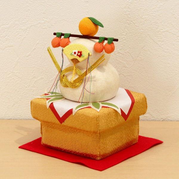 リュウコドウ 京都 ちぎり和紙(大)鏡餅 迎春 縁起物 正月飾り 開運