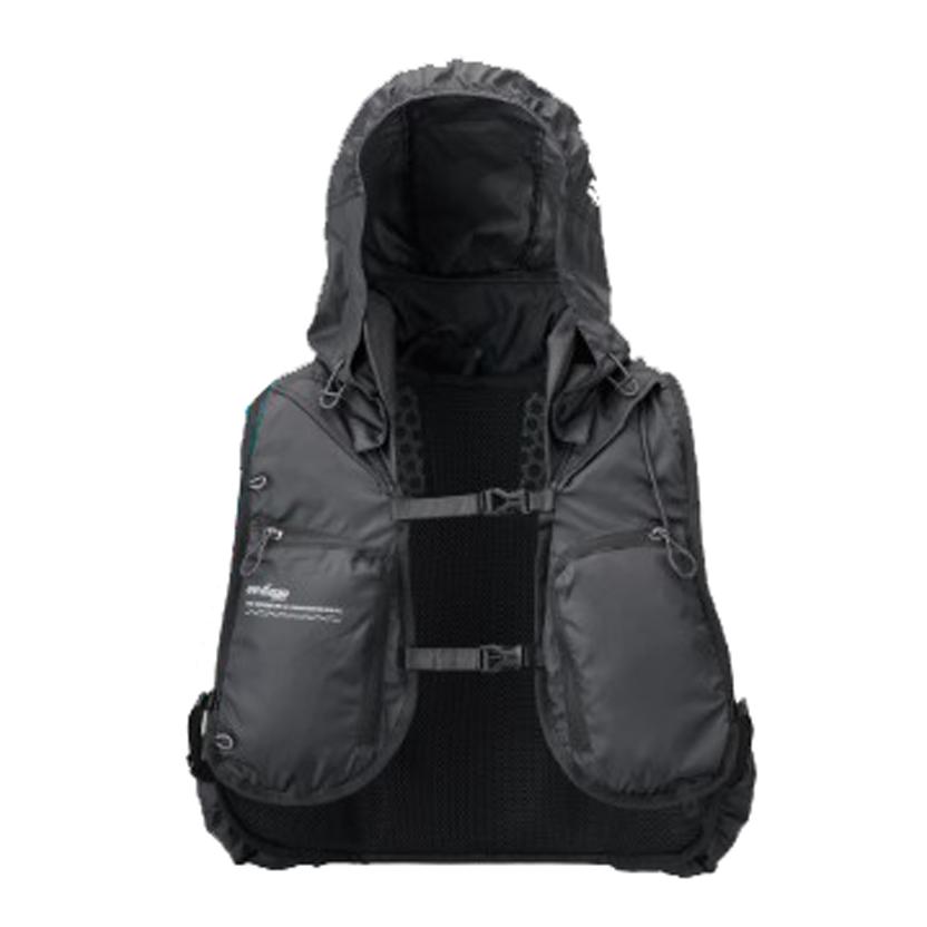 ICEMAN HYBRID AIR ブラック フリーサイズ YAMASHIN（ヤマシン） アイスマンHYBRID-AIR フリーサイズ(M〜5L相当