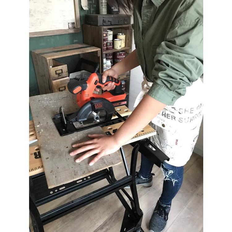 ブラック＆デッカー（BLACK & DECKER） 18V コードレス丸のこ BLACK+