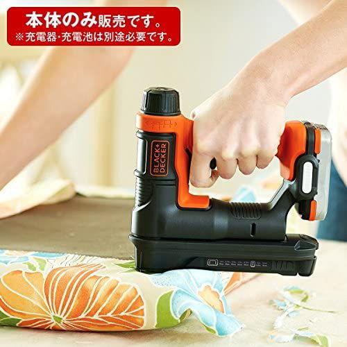 ブラック＆デッカー GoPak タッカー・ネイラー 本体のみ BLACK+DECKER BDCT12UB 返品種別B｜joshin｜02