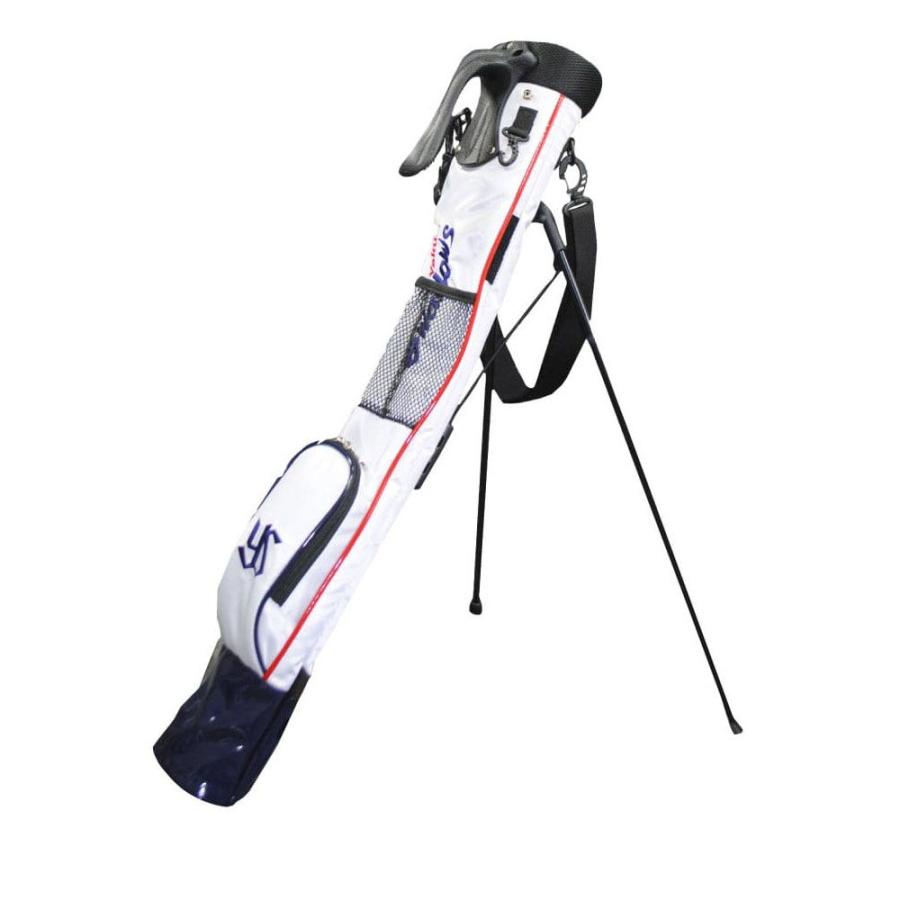 レザックス ヤクルトスワローズ　ラウンドスタンドバッグ（ホワイト・5〜6本入れ・47インチクラブ対応） YSCC-3423返品種別A LEZAX（レザックス） ヤクルトスワローズ ラウンドスタンドバッグ