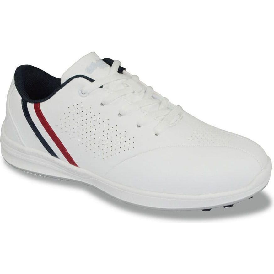 U.S.アスリート メンズ・スパイクレス・ゴルフシューズ(ホワイト