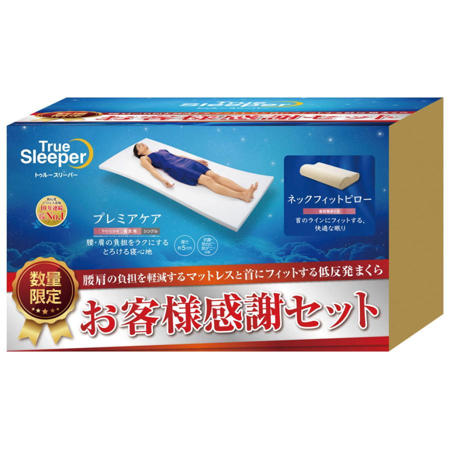 ショップジャパン トゥルースリーパー お客様感謝セット (低反発 