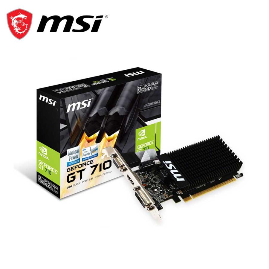 MSI｜エムエスアイ MSI GT710 2GD3H LP /  PCI-Express 2.0 x8対応(形状はx16) グラフィックスボード GT710 2GD3H LP 返品種別B（Yahoo!・Joshin web）