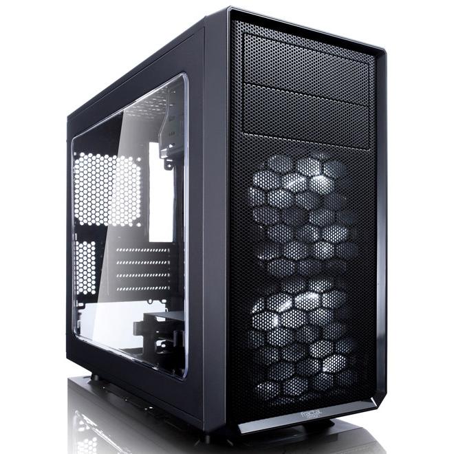 Fractal Design ミニタワー型pcケース Focus G 最大15 Offクーポン Window Mini Black 返品種別b Fd Ca Focus ミニ Bk W