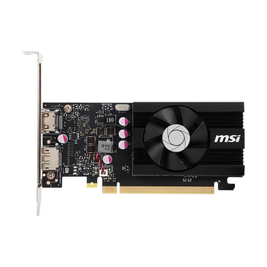 MSI MSI GeForce GT 1030 2GD4 LP OC /  PCI Express 3.0 x4(形状はx16) グラフィックスボード GEFORCEGT1030/ 2GD4LP 返品種別B｜joshin｜02