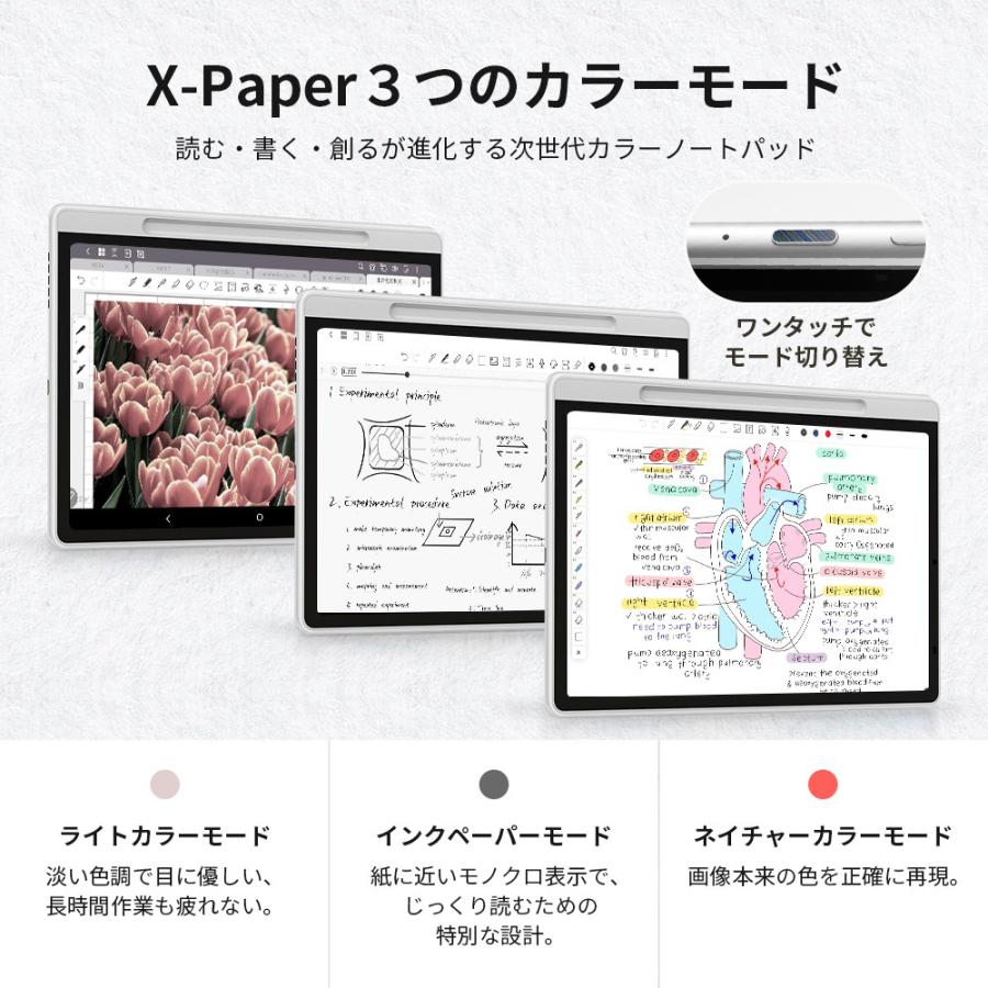XPpen XP-PEN Magic Note Pad(シルバーホワイト) MNP01_JP 返品種別A