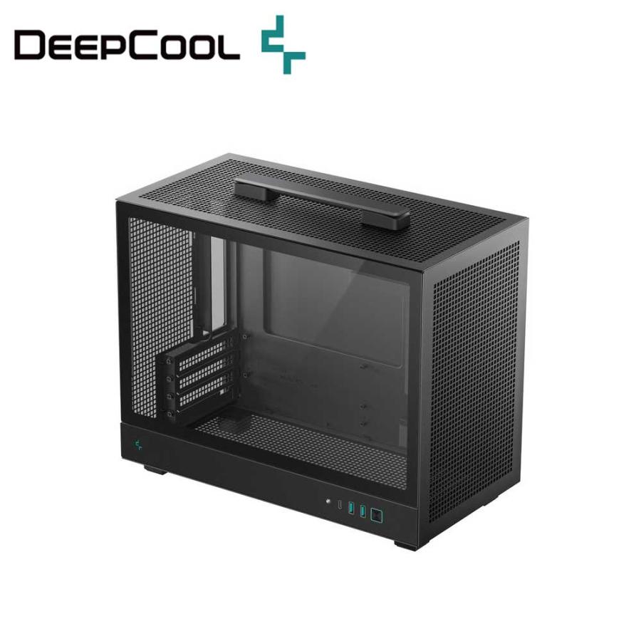DeepCool｜ディープクール Mini-ITX /  Micro-ATX対応 ミニタワーPCケース CH160 PLUS(ブラック) R-CH160-BKNGM0-G 返品種別B（Yahoo!・Joshin web）
