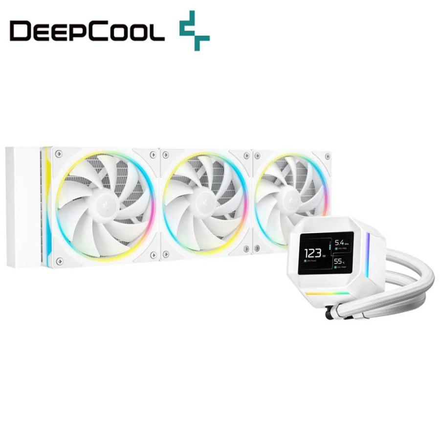 DeepCool｜ディープクール 水冷一体型CPUクーラー LM360 WH(ホワイト) R-LM360-WHDMMC-1 返品種別B（Yahoo!・Joshin web）