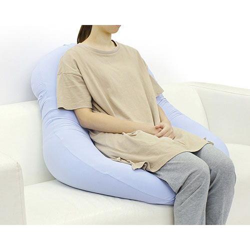 モグ 雲にのる夢枕 本体+カバーセット(ミストグレー)専用バッグ付 MOGU